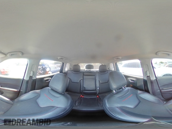 2017 Jeep Compass Trailhawk with VIN 3C4NJDDB8HT674627, listed as a Copart auction lot 59790325 with 66,349 mi miles and Salvage title. Bid and sale history available at DreamBid. Image 15.