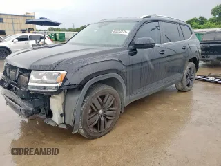 2019 Volkswagen Atlas SE z VIN 1V2WR2CA1KC544359, wystawiony jako Copart lot #60224875 z przebiegiem 100 159 mil mil oraz Szkoda całkowita • Salvage title. Historia ofert i sprzedaży dostępna na DreamBid. Obrazek 1.