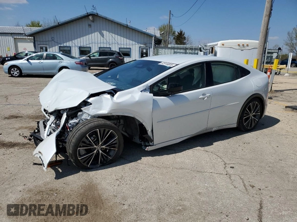 2024 Toyota Prius LE with VIN JTDACAAU5R3032912, listed as a Copart auction lot 52918005 with Not Provided miles and Salvage Title. Bid and sale history available at DreamBid. Image 1.