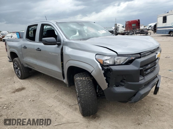 2024 Chevrolet Colorado 2WD Work Truck with VIN 1GCGSBEC7R1313626, listed as a Copart auction lot 55701175 with Not provided miles and Salvage title. Bid and sale history available at DreamBid. Image 4.