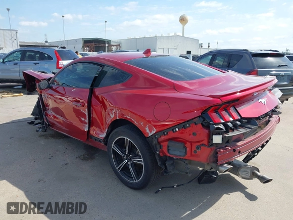 2024 Ford Mustang EcoBoost with VIN 1FA6P8TH8R5105669, listed as a IAAI auction lot 42054790 with Not provided miles and . Bid and sale history available at DreamBid. Image 3.