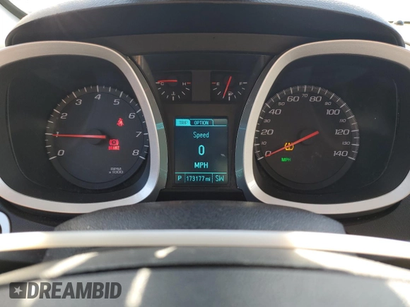 2016 Chevrolet Equinox LTZ with VIN 2GNFLGEKXG6173084, listed as a Copart auction lot 49096495 with 173,177 mi miles and Salvage Title. Bid and sale history available at carsss.com. Image 9.
