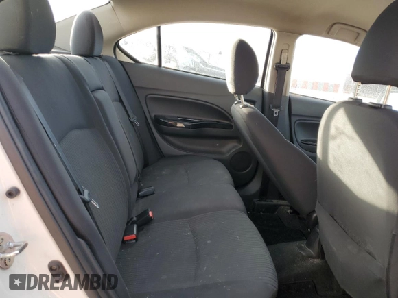 2017 Mitsubishi Mirage G4 SE with VIN ML32F4FJ1HHF11654, listed as a Copart auction lot 83892664 with 59,292 mi miles and Salvage Title. Bid and sale history available at carsss.com. Image 10.