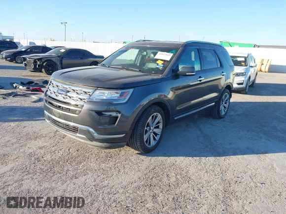 2018 Ford Explorer Limited with VIN 1FM5K7F86JGA37810, listed as a IAAI auction lot 41827445 with 96,635 mi miles and . Bid and sale history available at carsss.com. Image 18.