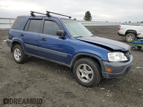 1999 Honda CR-V LX with VIN JHLRD1841XC006104, listed as a Copart auction lot 79932644 with 170,940 mi miles and Salvage Title. Bid and sale history available at carsss.com. Image 4.