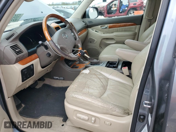 2003 Lexus GX 470 z VIN JTJBT20X130017870, wystawiony jako Copart lot #50525215 z przebiegiem 280 637 mil mil oraz Szkoda całkowita • Salvage title. Historia ofert i sprzedaży dostępna na DreamBid. Obrazek 7.