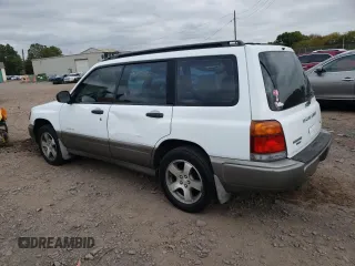 1999 Subaru Forester S with VIN JF1SF6555XH730230, listed as a Copart auction lot 71795924 with 103,455 mi miles and Salvage Title. Bid and sale history available at carsss.com. Image 2.