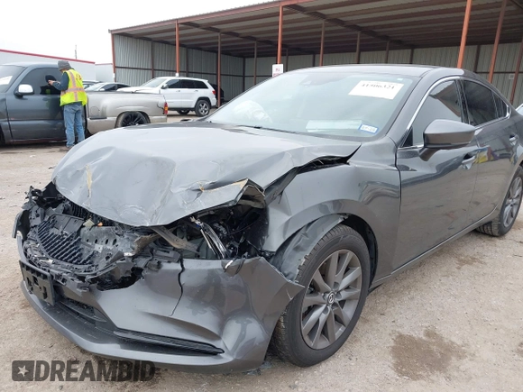 2020 Mazda 6 Sport with VIN JM1GL1UM3L1523858, listed as a IAAI auction lot 41506321 with 49,102 mi miles and . Bid and sale history available at DreamBid. Image 6.