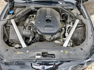 2023 Genesis G70 2.0T with VIN KMTG34TA8PU120473, listed as a Copart auction lot 60895045 with 38,393 mi miles and Salvage title. Bid and sale history available at DreamBid. Image 11.