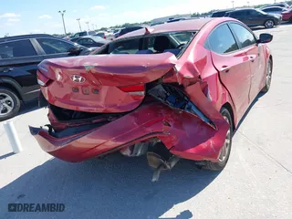 2014 Hyundai Elantra SE with VIN KMHDH4AE4EU174399, listed as a IAAI auction lot 41900852 with 100,660 mi miles. Bid and sale history available at carsss.com. Image 16.