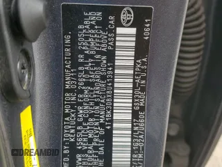 2011 Toyota Avalon with VIN 4T1BK3DBXBU413941, listed as a Copart auction lot 57725185 with 130,348 mi miles and Salvage title. Bid and sale history available at DreamBid. Image 12.