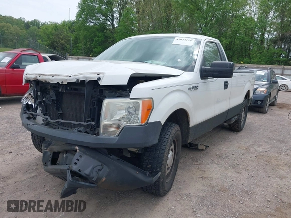 2012 Ford F-150 XL with VIN 1FTMF1CM7CKD06576, listed as a IAAI auction lot 42074226 with 294,349 mi miles. Bid and sale history available at carsss.com. Image 17.