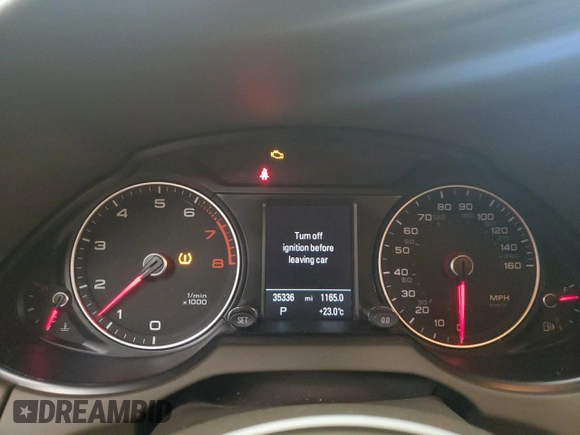 2016 Audi Q5 Premium Plus with VIN WA1L2AFPXGA127659, listed as a Copart auction lot 59369295 with 35,336 mi miles and Salvage title. Bid and sale history available at DreamBid. Image 9.