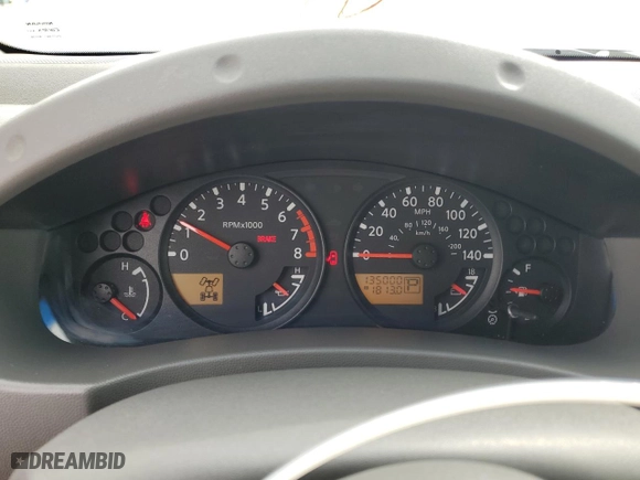 2005 Nissan Frontier 4WD SE with VIN 1N6AD07W95C455998, listed as a Copart auction lot 51514145 with 135,000 mi miles and Salvage Title. Bid and sale history available at carsss.com. Image 9.