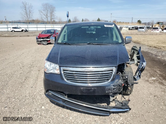 2013 Chrysler Town & Country Touring-L with VIN 2C4RC1CG3DR753689, listed as a Copart auction lot 49087025 with 160,688 mi miles and Salvage Title. Bid and sale history available at carsss.com. Image 5.