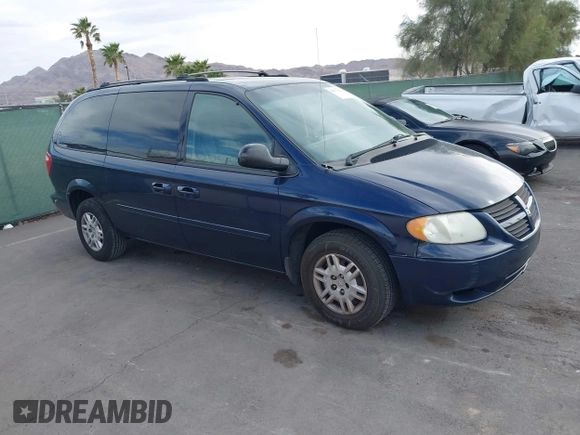 2005 Dodge Caravan SE z VIN 2D4GP24R05R106317, wystawiony jako IAAI lot #41877906 z przebiegiem 218 591 mil mil oraz . Historia ofert i sprzedaży dostępna na DreamBid. Obrazek 1.
