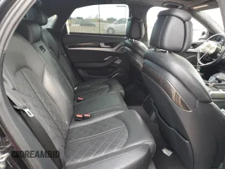 2014 Audi S8 with VIN WAUD2AFDXEN005340, listed as a Copart auction lot 77447534 with 87,222 mi miles and Salvage Title. Bid and sale history available at carsss.com. Image 10.