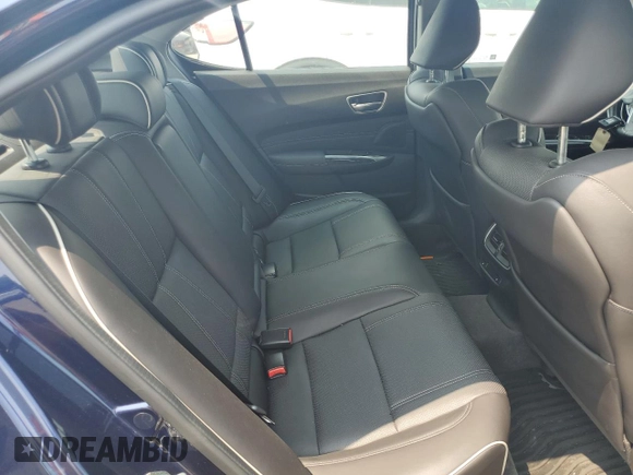 2018 Acura TLX Advance with VIN 19UUB3F73JA003800, listed as a Copart auction lot 59383825 with 72,071 mi miles and Salvage title. Bid and sale history available at DreamBid. Image 10.