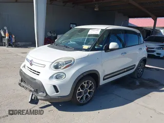 2014 FIAT 500L Trekking with VIN ZFBCFADH1EZ007322, listed as a IAAI auction lot 37905583 with 107,714 mi miles and . Bid and sale history available at DreamBid. Image 2.