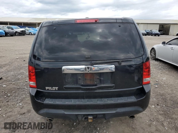 2014 Honda Pilot EX-L with VIN 5FNYF3H73EB015573, listed as a Copart auction lot 54380885 with 197,366 mi miles and Salvage title. Bid and sale history available at DreamBid. Image 6.