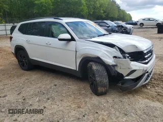2023 Volkswagen Atlas SE with VIN 1V2WR2CA5PC557834, listed as a Copart auction lot 52765575 with 63,991 mi miles and Salvage title. Bid and sale history available at DreamBid. Image 4.