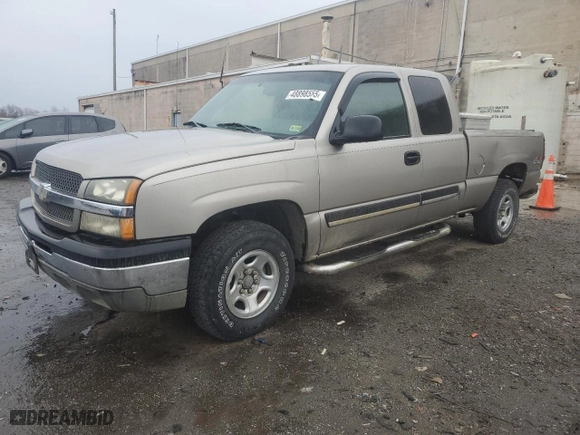 2003 Chevrolet Silverado 1500 LS with VIN 2GCEK19V931147785, listed as a Copart auction lot 48898555 with 103,354 mi miles and Salvage Title. Bid and sale history available at carsss.com. Image 1.