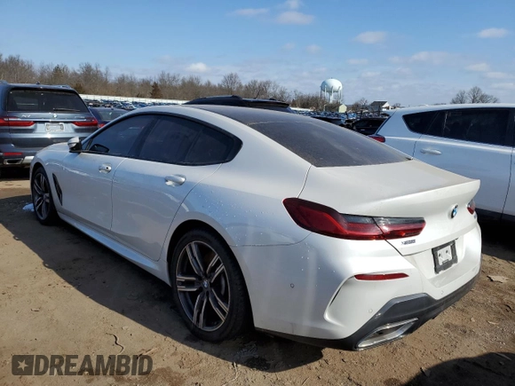 2020 BMW 8 Series 840i with VIN WBAGV4C02LCD46816, listed as a Copart auction lot 40203364 with Not provided miles and . Bid and sale history available at DreamBid. Image 2.