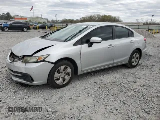 2015 Honda Civic Sedan LX with VIN 19XFB2F56FE035810, listed as a Copart auction lot 50089945 with 143,039 mi miles and Salvage Title. Bid and sale history available at carsss.com. Image 1.