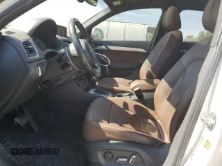 2018 Audi Q3 Premium with VIN WA1ECCFS2JR024976, listed as a Copart auction lot 57471535 with 47,711 mi miles and Salvage title. Bid and sale history available at DreamBid. Image 7.