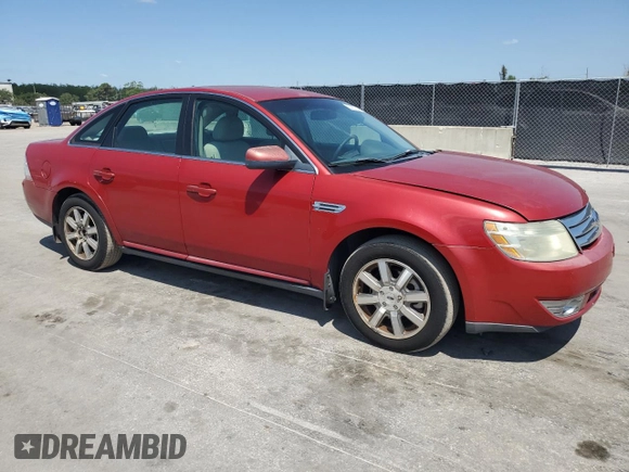 2009 Ford Taurus SEL with VIN 1FAHP24W39G109989, listed as a Copart auction lot 52167345 with 172,027 mi miles and Salvage Title. Bid and sale history available at carsss.com. Image 4.