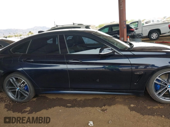 2018 BMW 4 Series 440i with VIN WBA4J5C50JBF07036, listed as a IAAI auction lot 41787949 with 68,821 mi miles and . Bid and sale history available at carsss.com. Image 14.