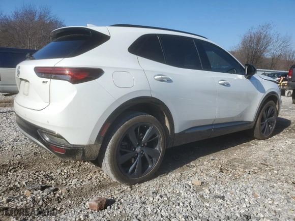 2022 Buick Envision Essence with VIN LRBFZNR41ND064548, listed as a Copart auction lot 86700954 with 52,469 mi miles and Salvage Title. Bid and sale history available at carsss.com. Image 3.