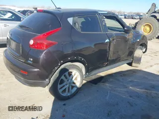 2014 Nissan Juke S with VIN JN8AF5MR5ET361114, listed as a IAAI auction lot 41688371 with 1 mi miles. Bid and sale history available at carsss.com. Image 4.