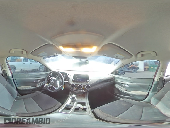 2020 Nissan Sentra SV with VIN 3N1AB8CV7LY269484, listed as a Copart auction lot 42855245 with 46,429 mi miles and Salvage Title. Bid and sale history available at carsss.com. Image 13.