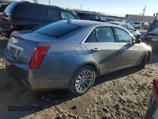 2018 Cadillac CTS Sedan Luxury AWD with VIN 1G6AX5SX5J0147961, listed as a Copart auction lot 83674574 with 15,948 mi miles and Salvage Title. Bid and sale history available at carsss.com. Image 3.