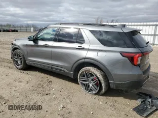2025 Ford Explorer ST-Line z VIN 1FMUK8KH1SGA35391, wystawiony jako Copart lot #51157515 z przebiegiem 10 269 mil mil oraz Szkoda całkowita • Salvage title. Historia ofert i sprzedaży dostępna na DreamBid. Obrazek 2.