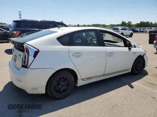2013 Toyota Prius One with VIN JTDKN3DU4D5692524, listed as a Copart auction lot 66144315 with 259,467 mi miles and Clean title. Bid and sale history available at DreamBid. Image 3.