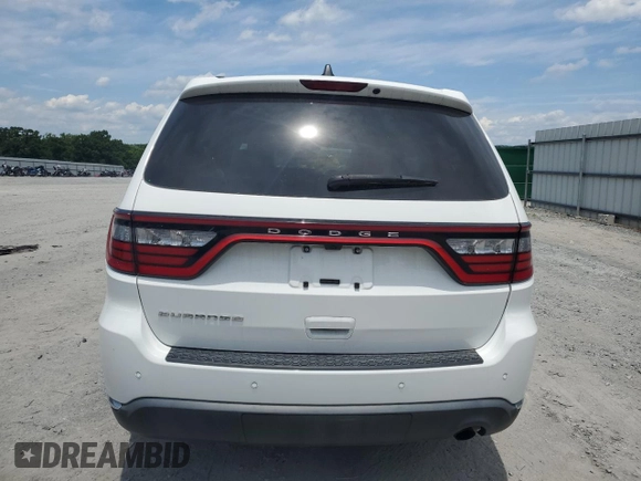 2020 Dodge Durango SXT with VIN 1C4RDHAG7LC307528, listed as a Copart auction lot 59709415 with 79,243 mi miles and Salvage title. Bid and sale history available at DreamBid. Image 6.