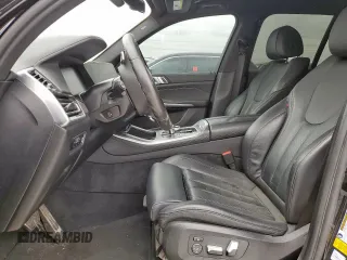 2022 BMW X5 sDrive40i with VIN 5UXCR4C06N9K58174, listed as a Copart auction lot 58333185 with 62,778 mi miles and Salvage title. Bid and sale history available at DreamBid. Image 7.