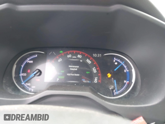 2021 Toyota RAV4 Hybrid XSE with VIN JTME6RFV0MD515817, listed as a IAAI auction lot 42127698 with 98,078 mi miles and . Bid and sale history available at DreamBid. Image 7.