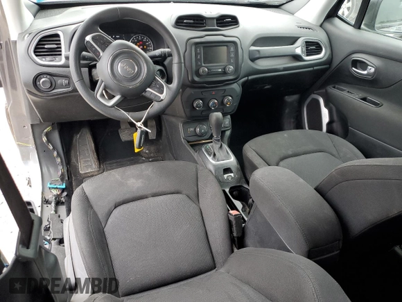 2018 Jeep Renegade Sport with VIN ZACCJBAB2JPJ01832, listed as a Copart auction lot 52208845 with 44,789 mi miles and Salvage Title. Bid and sale history available at DreamBid. Image 8.