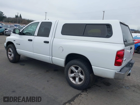 2008 Dodge 1500 SLT with VIN 1D7HU18258J231409, listed as a IAAI auction lot 41627216 with 119,838 mi miles. Bid and sale history available at carsss.com. Image 3.