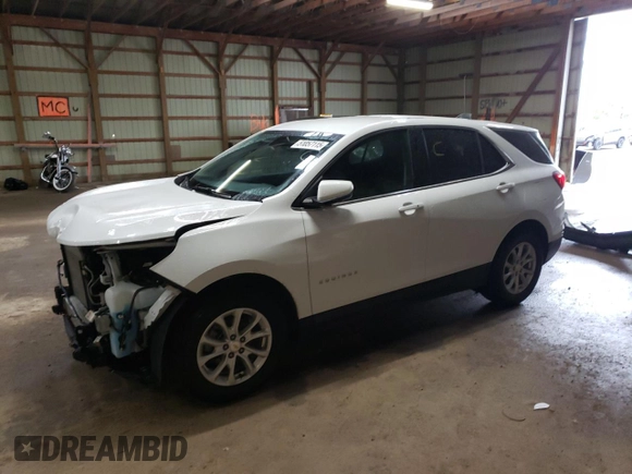 2019 Chevrolet Equinox LT with VIN 2GNAXKEV9K6255537, listed as a Copart auction lot 51057115 with 174,855 mi miles and Salvage Title. Bid and sale history available at carsss.com. Image 1.