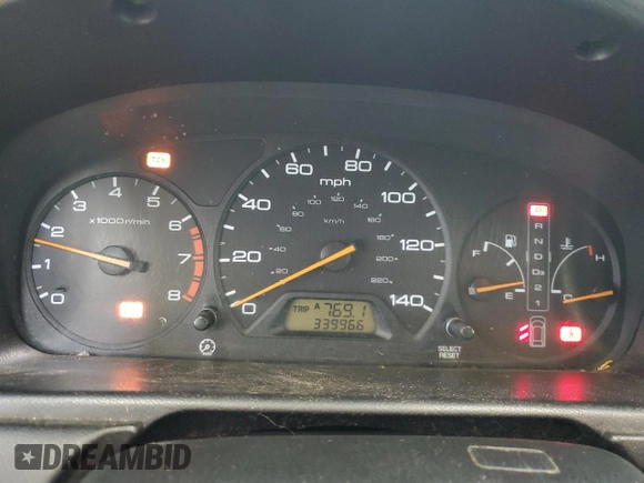 2003 Honda Odyssey EX-L z VIN 5FNRL18993B142649, wystawiony jako Copart lot #86397154 z przebiegiem 339 966 mil mil oraz Szkoda całkowita • Salvage title. Historia ofert i sprzedaży dostępna na DreamBid. Obrazek 9.