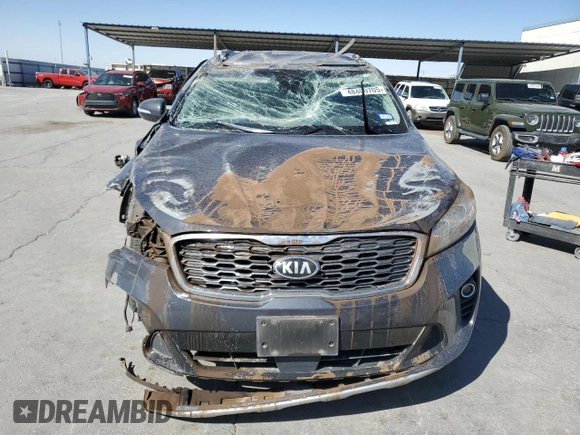 2019 Kia Sorento EX with VIN 5XYPHDA5XKG464435, listed as a Copart auction lot 48409705 with 119,107 mi miles and Salvage Title. Bid and sale history available at DreamBid. Image 5.
