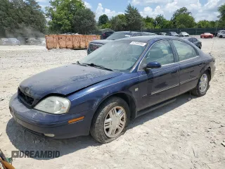 2001 Mercury Sable LS with VIN 1MEHM55SX1G642764, listed as a Copart auction lot 62508394 with 79,074 mi miles and Salvage Title. Bid and sale history available at DreamBid. Image 1.