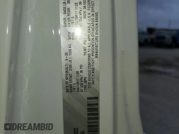 2020 Jeep Wrangler Unlimited Sport S with VIN 1C4HJXDG9LW311833, listed as a Copart auction lot 49344435 with 61,759 mi miles and Salvage title. Bid and sale history available at DreamBid. Image 13.