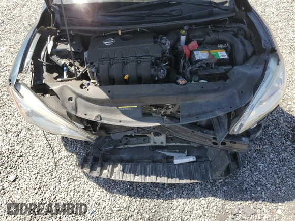 2014 Nissan Sentra SV with VIN 3N1AB7AP9EY314622, listed as a Copart auction lot 52010575 with 80,582 mi miles and Salvage Title. Bid and sale history available at DreamBid. Image 12.