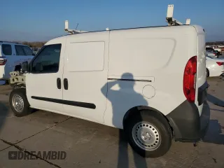 2020 Ram ProMaster City Cargo Van Tradesman with VIN ZFBHRFAB2L6P19766, listed as a Copart auction lot 44208085 with 121,697 mi miles and Salvage Title. Bid and sale history available at carsss.com. Image 2.