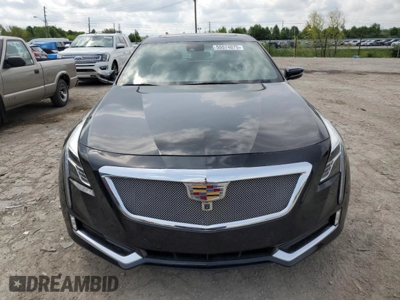 2016 Cadillac CT6 Luxury AWD with VIN 1G6KD5RS8GU165637, listed as a Copart auction lot 55574075 with 34,675 mi miles and Salvage title. Bid and sale history available at DreamBid. Image 5.